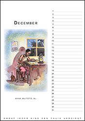 Kalenderblad december